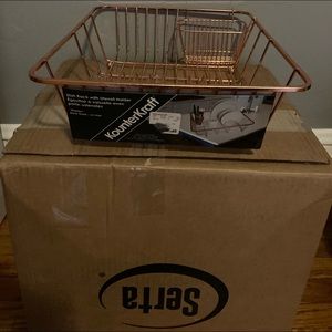 Rose Gold Dish Rack